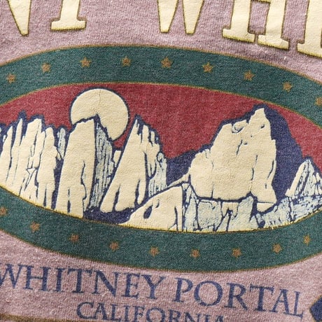 Whitney Portal / Vintage, 90th Anni S/S Tee "Mount Whitney"
