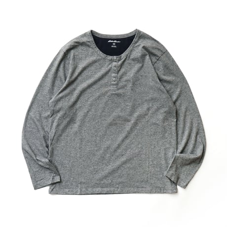 Eddie Bauer / Henley Neck L/S Tee