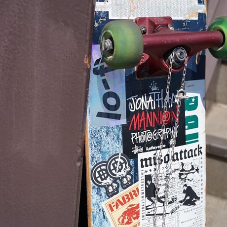IN-PUT-OUT / "Skate Truck" Necklace