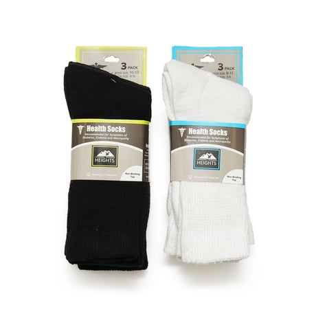 Heights / 3pack Health Socks