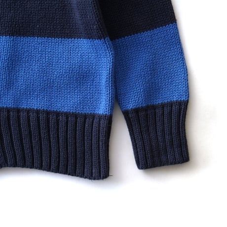 【Kids】Polo Ralph Lauren / Cotton Striped Knit Full Zip Sweater