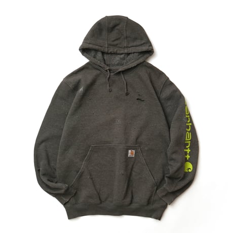 carhartt / Crushed Midweight Hooded Logo Sweatshirt