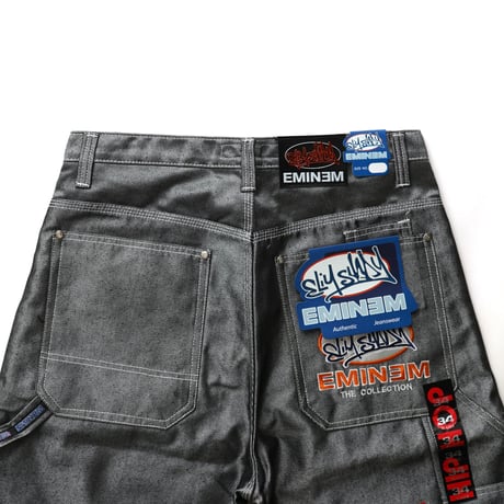 Shady Ltd Eminem / Vintage Bootleg, Shiny Denim Painter Short