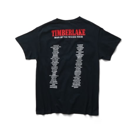 Justin Timberlake / Man Of The Woods Tour S/S Tee