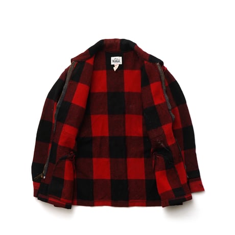 Woolrich / Vintage, Double Mackinaw Cruiser Jacket "Buffalo Plaid, Wool Melton"