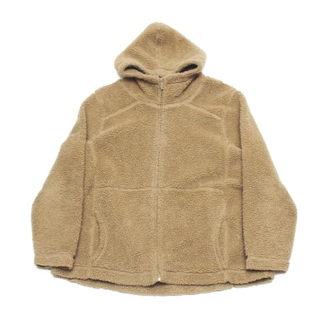 Boa Sherpa Hooded Zip Up Jacket