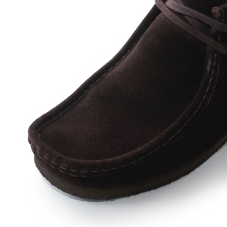 Clarks / Wallabee Boot (Suede, Dark Brown)