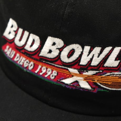 Bud Bowl / Vintage, 1998 6-Panel Hat "Budweiser VS Bud Light"