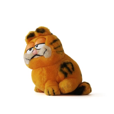 Garfield / Vintage, Plush Toy "Sitting Standard, Right"