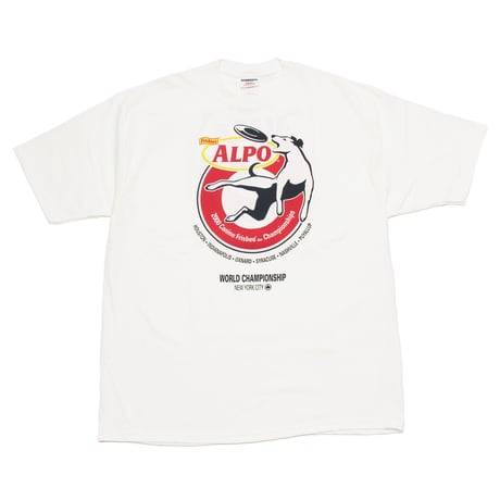 ALPO / 00's Vintage, Canine Frisbee Championships Friskies Promo S/S Tee