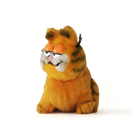 Garfield / Vintage, Plush Toy "Sitting Standard, Left"