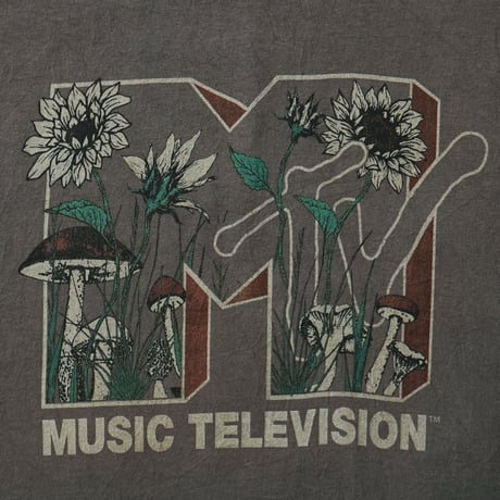 MTV / Wildflower Mushroom Logo S/S Tee