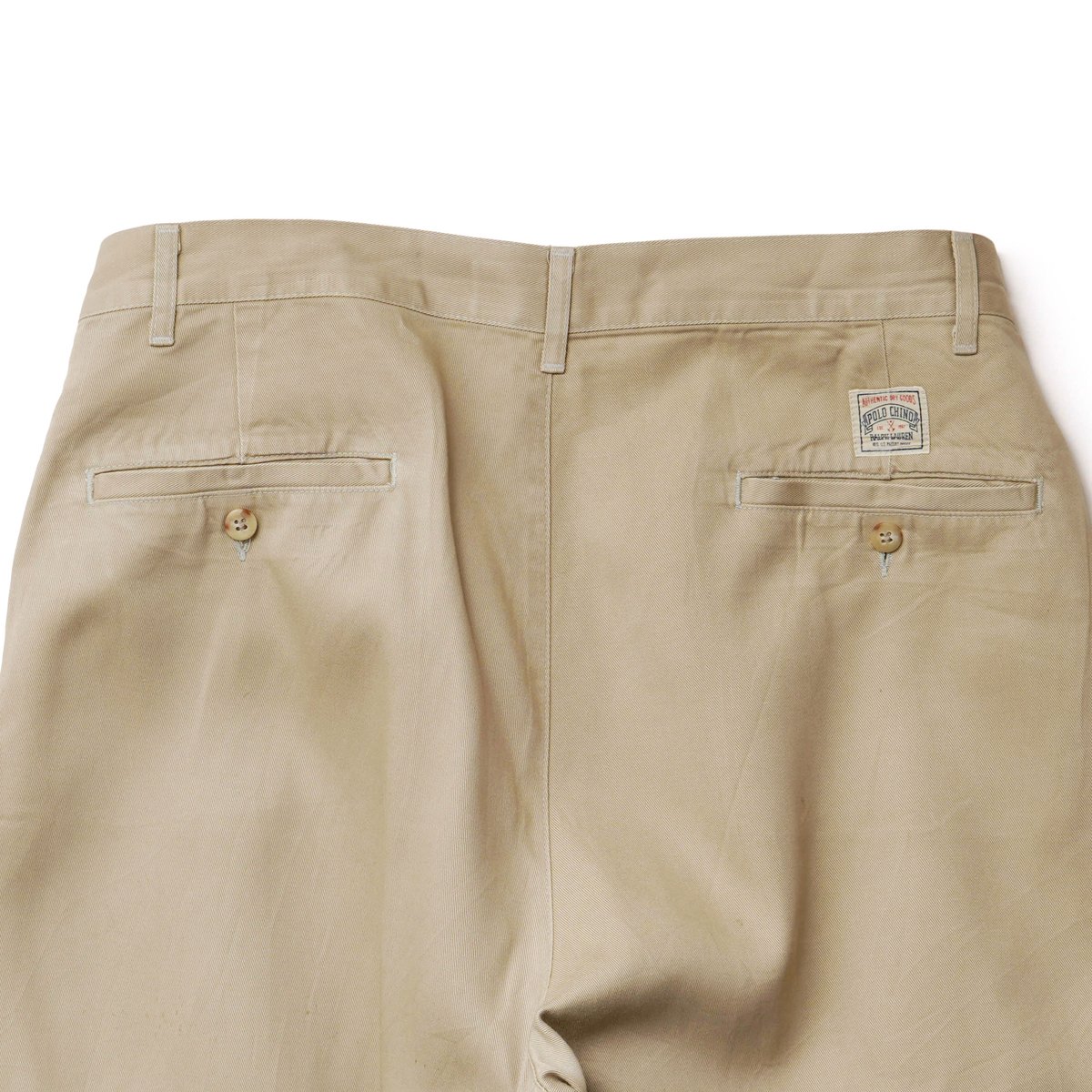 デッドストック ポロラルフローレン チノパン ヴィンテージ 33 アーカイブ Polo Ralph Lauren / Vintage, Polo Chino W : 33