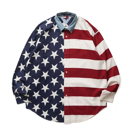 Tommy Hilfiger / Vintage, B.D. Star and Stripe L/S Shirt