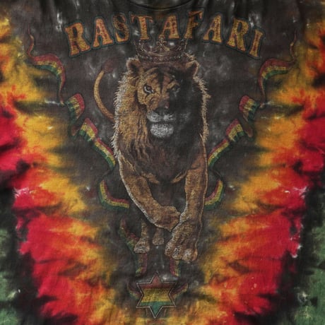 Rastafari The Lion of Judah Tie-Dye S/S Tee