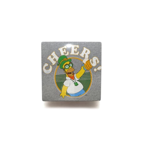 The Simpsons / St. Patrick Day Cheers Homer S/S Tee