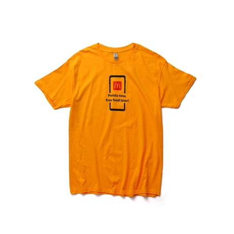 McDonald's / Points now, free food later! S/S Tee