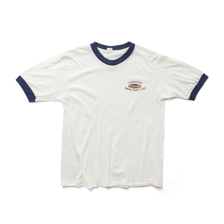 Vintage, Ringer S/S Tee "I Joined the Safety Team in '83"