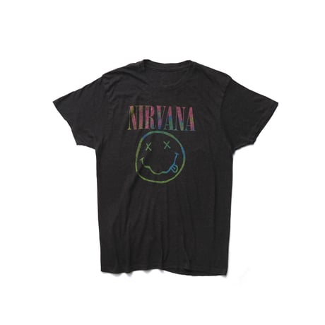 Nirvana / Tie-Dye Smiley Face S/S Tee