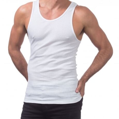 PROCLUB / 3 Pack Premium Ringspun Cotton Ribbed A-Shirts