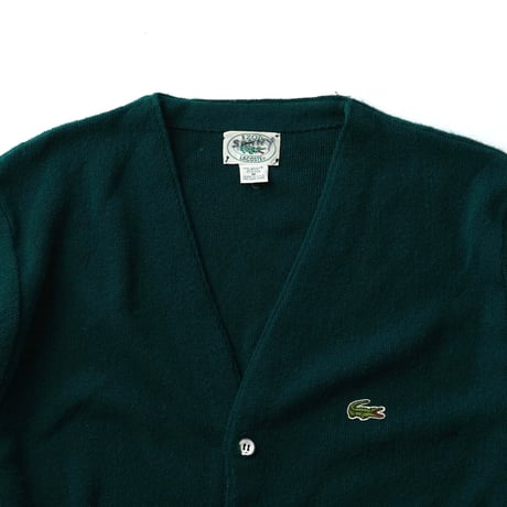Lacoste / Vintage, Orlon Knit Cardigan