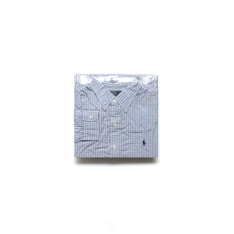 Polo Ralph Lauren / Vintage, Plaid Two-Ply Cotton B.D L/S Shirt "Lowell Sport"