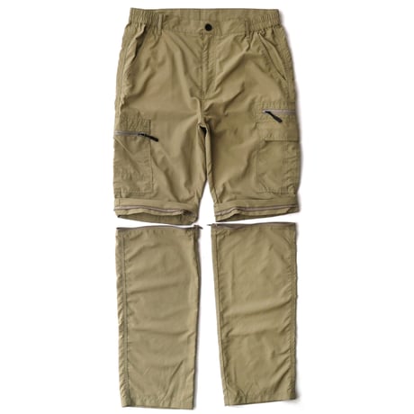 Vintage, 2Way Convertible Nylon Ripstop Pant