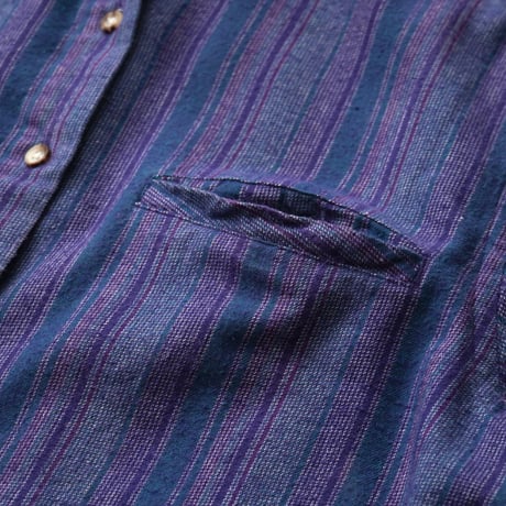 The North Face / Vintage, Striped No Collar L/S Shirt