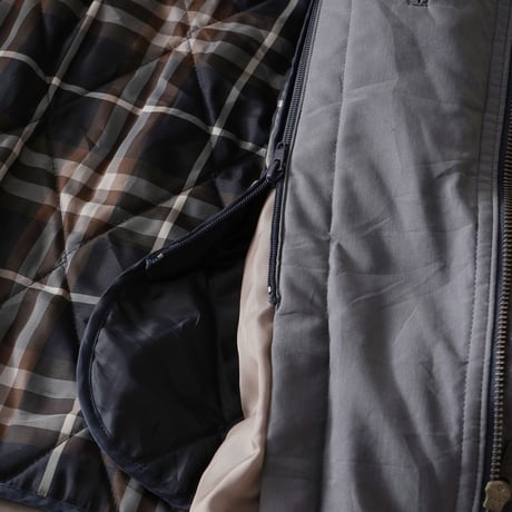 Burberry / Vintage, Soutien Collar Coat with Quilted Liner Vest