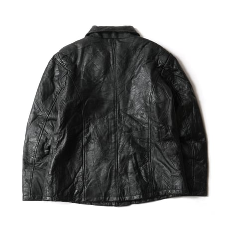 Vintage, Patch Work Leather Jacket