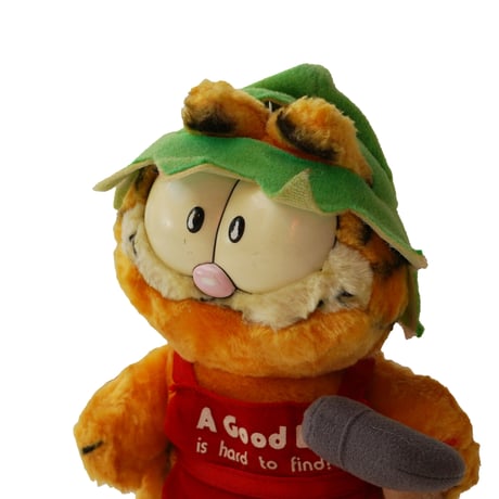 Garfield / Vintage, Plush Toy "Santa's Helper"