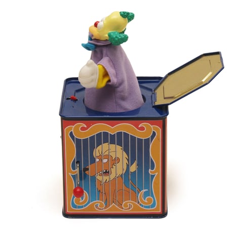 The Simpsons / Vintage, Krusty The Clown Jack-in-the-box