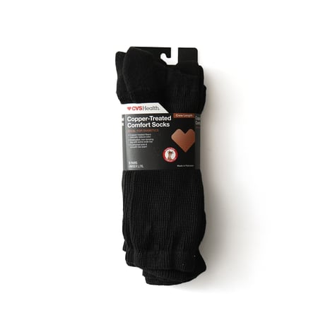 CVS Pharmacy / Health Copper- Treated Comfort Socks "3 pair"
