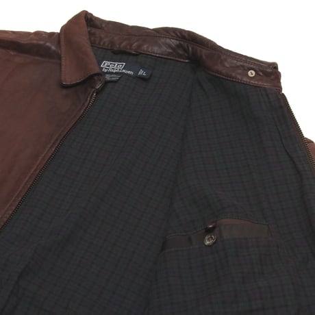 Polo Ralph Lauren / Sheepskin Leather Bradford Jacket