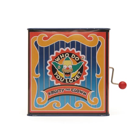 The Simpsons / Vintage, Krusty The Clown Jack-in-the-box