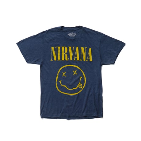 Nirvana / Smiley Face Heather S/S Tee