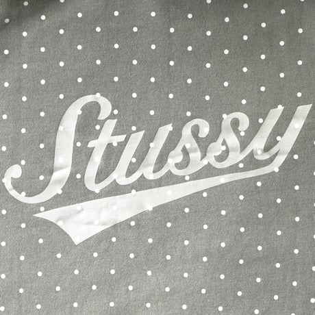 Stussy / Vintage, Polka Dot Hooded Sweatshirt