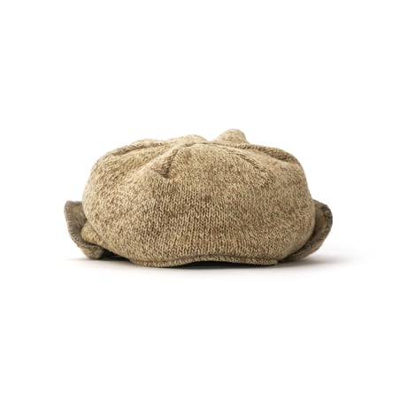L.L. Bean / Vintage, Wool Flat Cap "Ear Flap Wool Knit "