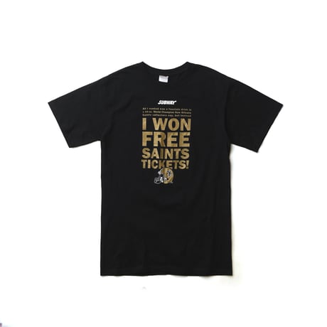 Subway × New Orleans Saints / I Won Free Saints Tickets S/S Tee