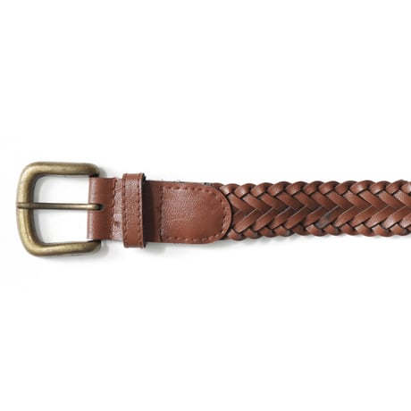 Braided Leather Belt