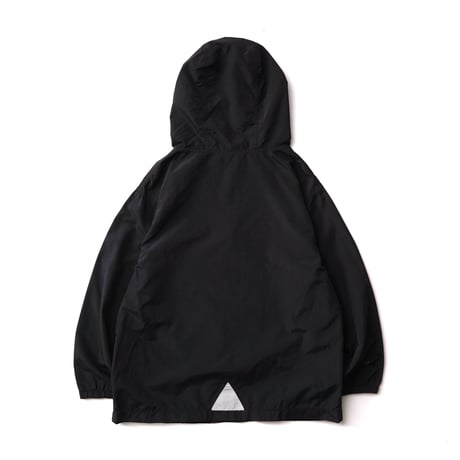 L.L. Bean / Vintage, Nylon Half Zip Reflective Hooded Anorak