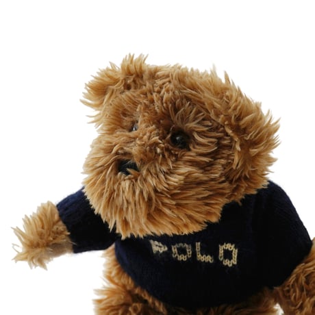 Ralph Lauren / Vintage, Bear Plush Toy "Polo, Knit Sweater"