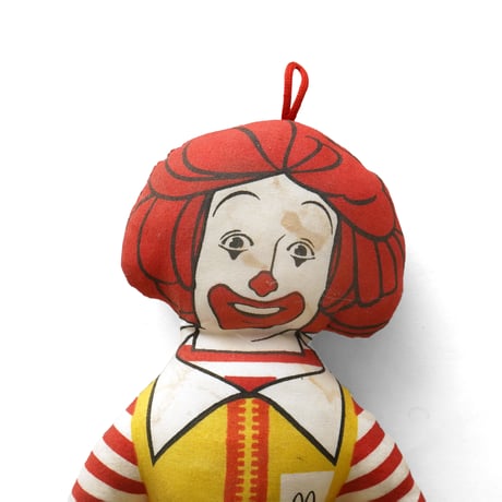 McDonald’s / Vintage, Rag Doll Toy "Ronald McDonald"