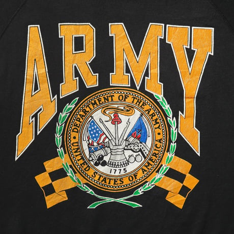 U.S. ARMY / Vintage, Logo Crest Crewneck Sweatshirt