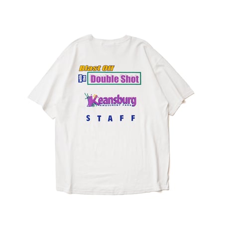 Keansburg Amusement Park / Vintage, Double Shot Staff S/S Tee