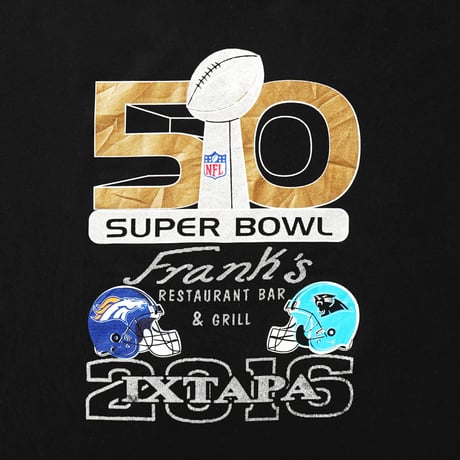 Frank's Restaurant / Super Bowl 50th Staff S/S Tee