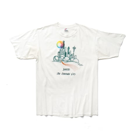 Seattle, WA / Vintage, Souvenir S/S Tee "The Emerald City"