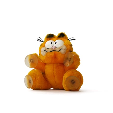 Garfield / Vintage, Plush Toy "Hang-On series, Attack Cat"