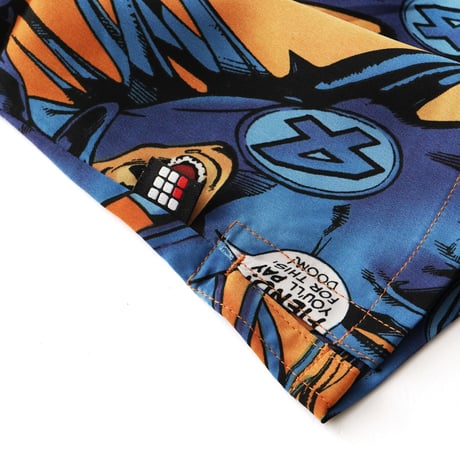 Ecko Unlimited / Vintage, "Fantastic 4" Open Collar S/S Shirt