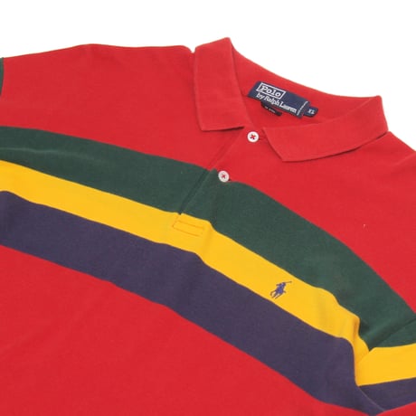 Polo Ralph Lauren / 90's Vintage, Striped Polo L/S Shirt
